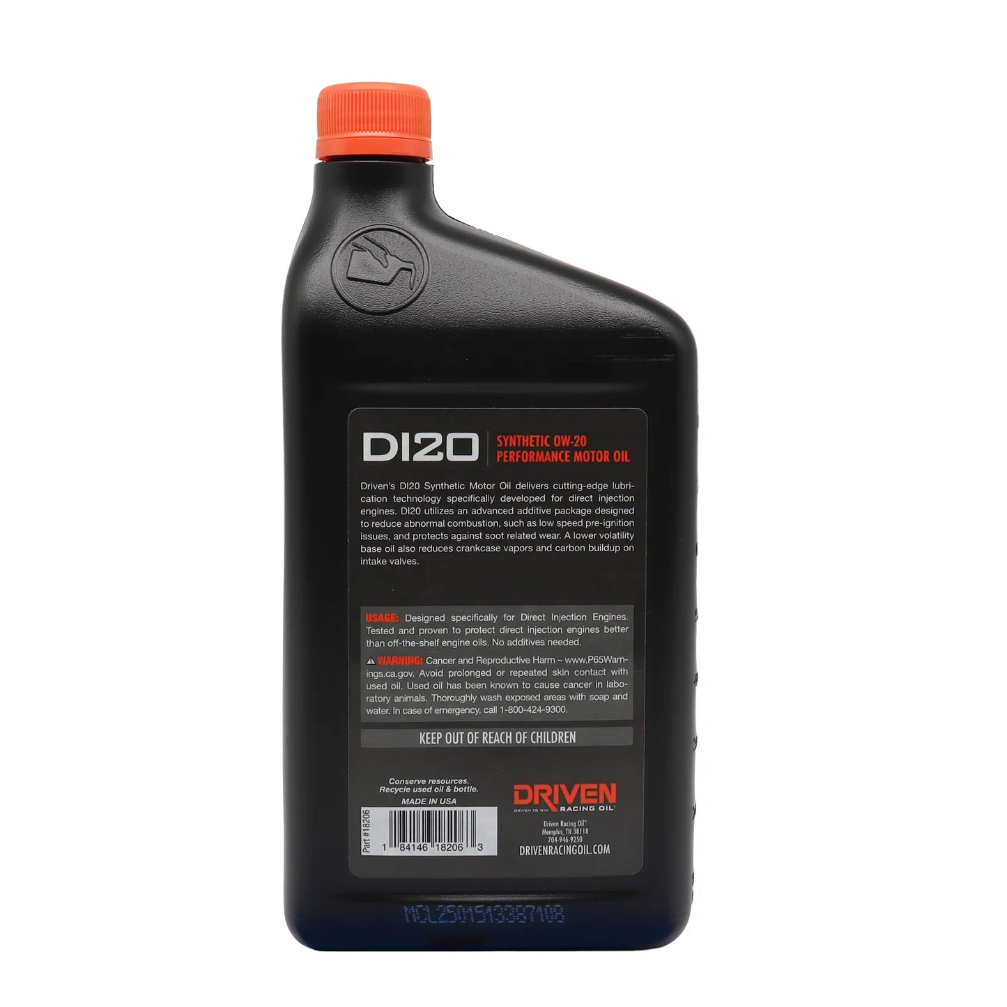 DI20 SAE 0W-20 - Quart