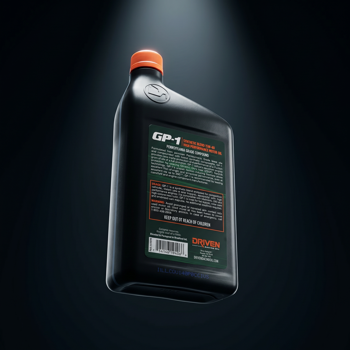 GP-1 SAE 15W-40 Quart